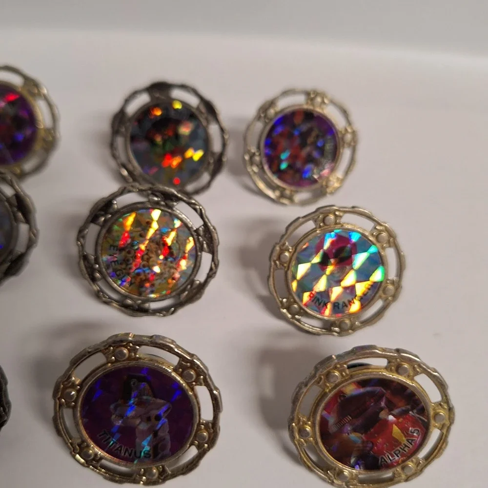 Vintage Mighty Morphin' Power Rangers Morpher Coins Lot Untested Battery‎ Clean